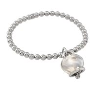 Bracelet Chantecler Woman Et Voilà Campanelle in Silver Diamante 44334-M